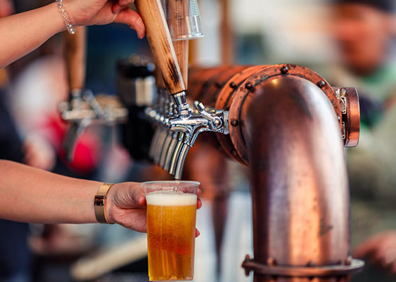Beer, Wine and Craft Beverages at California